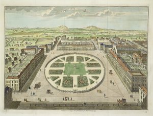 グロブナースクエア、ロンドンのストウズサーベイ用、パブ。 1754年 作： English School